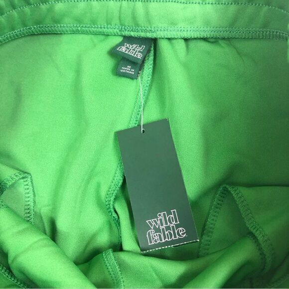 Wild Fable Green White Striped Track Pants - Picture 12 of 14